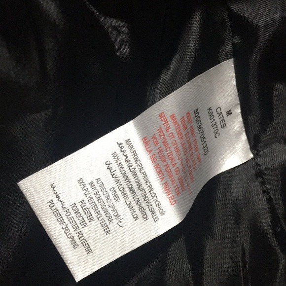 Kangol Double Zip Button Collar Wind Breaker Coat - Picture 10 of 12